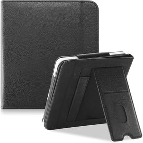 Case for Kobo Libra Colour(2024)/Libra 2(2021)/Tolino Vision Color(2024)/Vision 6(2021) 7"- Premium PU Leather Stand Cover with Card Slot & Auto Wake/Sleep Smart Cover,Green