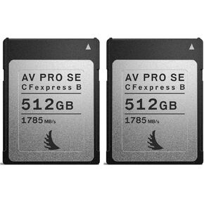 Angelbird 512GB AV PRO CFexpress 2.0 Type B SE Memory Card (2-Pack) (2 Items)