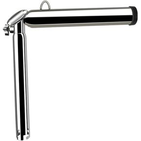 360°Adjustable Fishing Rod Holder, 316 Outrigger Fishing Rod Holder, Highly Polished Stainless Steel Outrigger Stylish Rod Holder for Marine Yacht Boat Camper RV and More