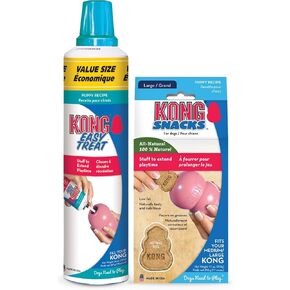 KONG Easy Treat 14oz & Snack Combo, Puppy - Large