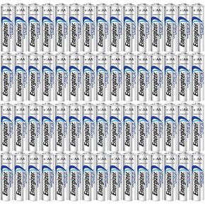 Energizer 60AA Ultimate Lithium Long Lasting Leakproof Batteries