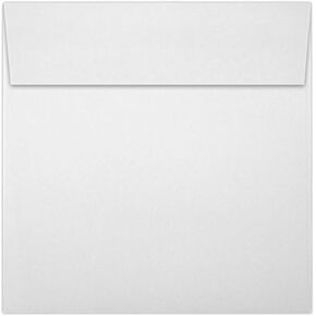LUXPaper Square Invitation Envelopes | Peel & Press | 6 1/4" x 6 1/4" | Bright White | 70lb. Text | 50 Qty