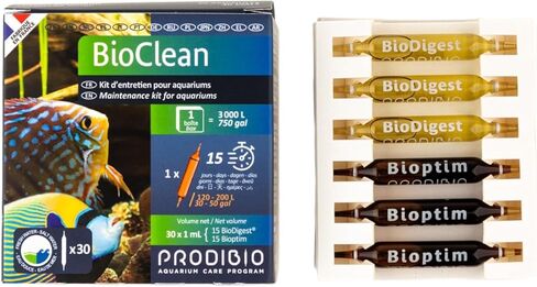 Bio Clean، بطاريات ومغذيات نيتروفية، مياه مالحة، قوارير سعة 30/1 مل، 30 جالونًا فما فوق in Kuwait