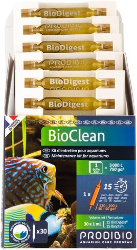 Bio Clean، بطاريات ومغذيات نيتروفية، مياه مالحة، قوارير سعة 30/1 مل، 30 جالونًا فما فوق in Kuwait