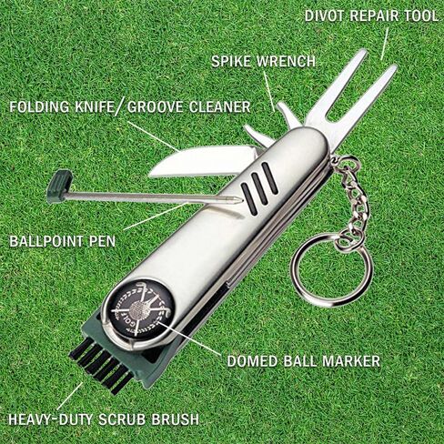 Garmin 010-02472-00 Approach S12 GPS Golf Watch, 42k+ Preloaded Courses (White) Bundle with 1 YR CPS Enhanced Protection Pack, 7-in-1 Multi-Function Golf Tool & Zippered Iron Head Covers Set in Saudi Arabia