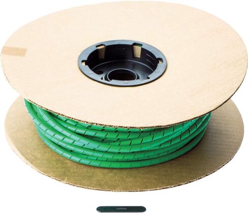 Panduit T25F-C Spiral Wrap, 0.25" OD, Polyethylene, Natural (100-Foot) in Saudi Arabia