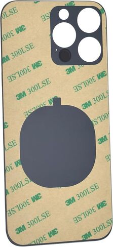 White Back Glass Replacement for iPhone 14 Pro Max with pre-cut adhesive in Saudi Arabia