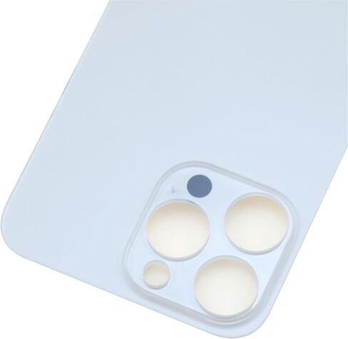 White Back Glass Replacement for iPhone 14 Pro Max with pre-cut adhesive in Saudi Arabia