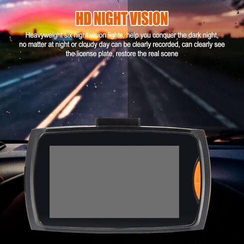 كاميرا داش كام أمامية مع بطاقة SD 16 جيجا، وكاميرا داش 1080 بيكسل FHD للسيارات، وكاميرا لوحة القيادة بزاوية واسعة 120 درجة مع رؤية ليلية فائقة، وتسجيل حلقة مراقبة ركن السيارة بمستشعر G in Kuwait