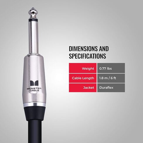 Monster Prolink Performer 600 Speaker Cable: 30 ft, Straight 1/4 Plugs in Kuwait