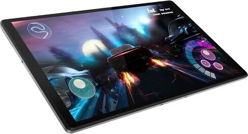 Lenovo Tab M10 FHD Plus (الجيل الثاني) - 2021 - تمكين وضع الأطفال - شاشة 10.3 بوصة FHD - كاميرا أمامية 5 ميجابكسل وخلفية 8 ميجابكسل - ذاكرة 2 جيجابايت - تخزين 32 جيجابايت - Android 9 (Pie) أو أحدث، رمادي in Saudi Arabia