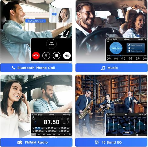 داسايتا 9 "Carplay ستيريو لتويوتا كورولا 2007 2007 2008 2009 2010 2011 لاسلكي أندرويد سيارة راديو شاشة تعمل باللمس رئيس وحدة بلوتوث مرآة رابط راديو FM in Kuwait