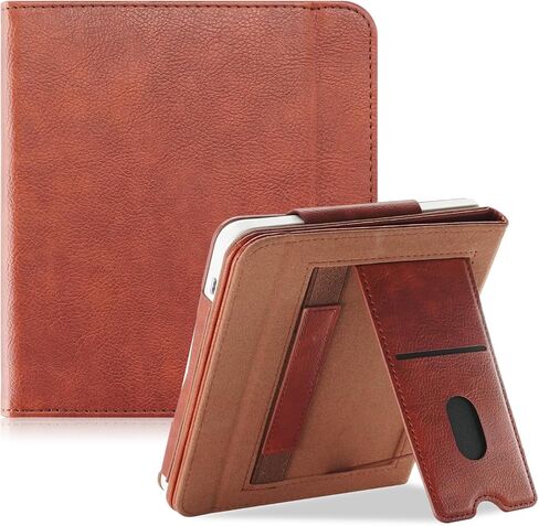Case for Kobo Libra Colour(2024)/Libra 2(2021)/Tolino Vision Color(2024)/Vision 6(2021) 7"- Premium PU Leather Stand Cover with Card Slot & Auto Wake/Sleep Smart Cover,Green in Saudi Arabia