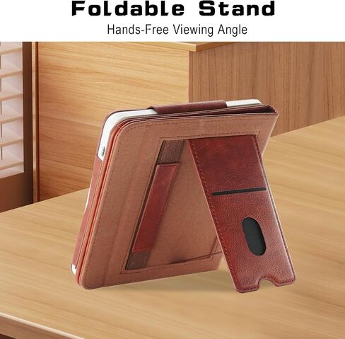 Case for Kobo Libra Colour(2024)/Libra 2(2021)/Tolino Vision Color(2024)/Vision 6(2021) 7"- Premium PU Leather Stand Cover with Card Slot & Auto Wake/Sleep Smart Cover,Green in Saudi Arabia