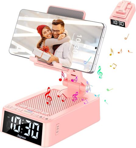 Gifts for Men Women, Phone Stand with Bluetooth Speaker 360° Rotable Angle in Kuwait