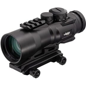 S.L.E.D. 5X Prism Rifle Scope, 5x36mm, 4 MOA Dot, Anodized, Black, TRO5XPRISM-BL