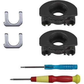 Adhiper WH-1000XM4 Hinge Swivels + U Shaped Metal Hinge Lock Grove Replacement for Sony WH-1000XM4 Headphone,Replacement Parts Accessories Hinge Spins(Black)