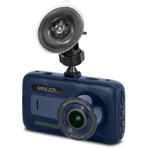 Minolta MNCD2K10 2.5K Quad HD Dash Camera with 3.0" LCD Screen
