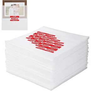 75 pcs Cushion Foam Pouches, 3 sizes Wrap Foam Packing Sheets to protect Mug Cup Glasses Plate Dishes, Moving Materials Kit Alternative to Bubble Cushioning Wrap for Ornaments