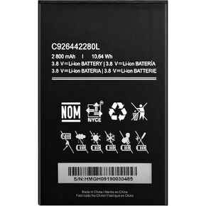 WUHAO Replacement Battery C926442280L Battery for BLU C6 C090QE