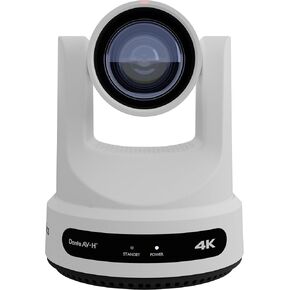 PTZOptics Link 4K 12X Indoor Dante-Enabled Tracking Camera (Grey)