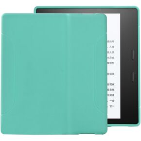 Young me Kindle Oasis Case (9th Generation, 2017 Release) - Slim Fit TPU Gel Protective Cover Case for All-New Kindle Oasis E-Reader 7" (Green)