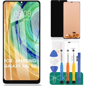 TFT for Samsung Galaxy A42 5G Screen Replacement for Galaxy A42 5G LCD for Samsung 42 5G Display for SM-A426B SM-A426U Digitizer Touch Screen Assembly Replacement (Without Fingerprint Function)