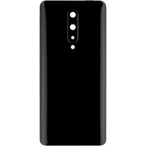 Battery Door Cover Back Cover Kompatibel for OnePlus 8 1+8 IN2013 Onyx Black Akkudeckel with Camera Lens and Waterproof Glue