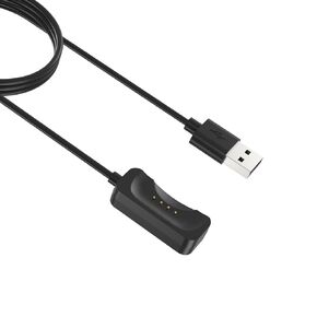 Disscool Replacement Charging Dock Cable Compatible with Oneplus Watch 2, USB Magnetized Cable Charger Stand Protection Smart Watch Accessories(1M/3.3FT, Black)