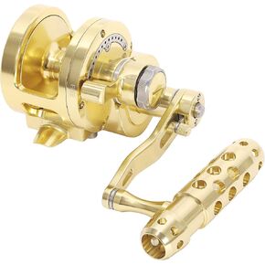 Saltwater Jigging Big Game Fishing Reel CNC Machined 2 Speed 44lb Lever Drag Deep Sea Boat Trolling Fishing