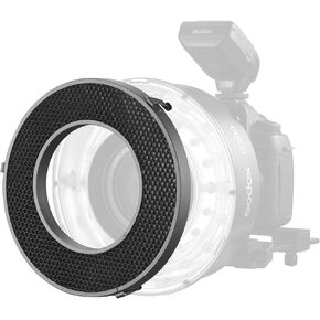 Godox R200 Ring Flash Head with Bag Compatible for AD200/AD200Pro Flash Strobe Speedlite Monolight, 200Ws High Power for Outdoor Portrait Shooting and Wedding Shooting