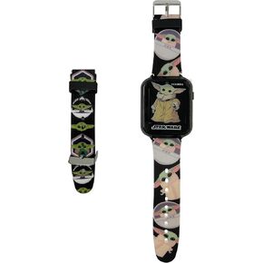 FirstTrends Star Wars Mandalorian Smart Watch with Interchangeable Strap