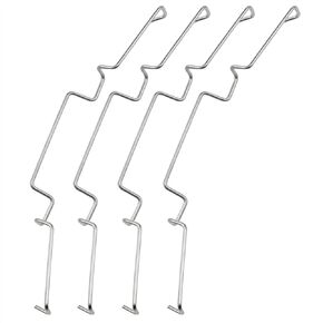 Fan Buckle CPU Heatsink Fan Buckles 9cm Wire Buckle Lower Hook Type Fixing Clips Computer Cooling Accessories-4PCS