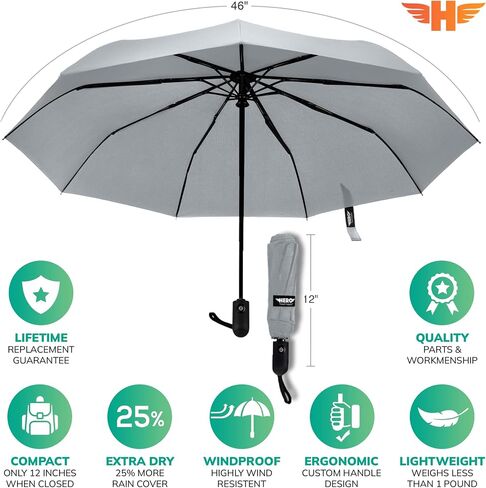 HERO Travel Umbrella – Windproof, Compact and Portable in Kuwait