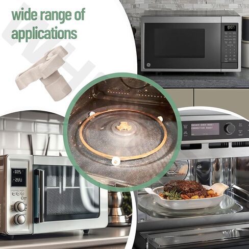 W10337248 2310977 【مقرنة محرك القرص الدوار للميكروويف 】 مع منفذ "D" لـ Whirlpool KitchenAid Maytag، يستبدل AP5631076 2310977 PS3654579 (قطر 1-1/2 بوصة) in Kuwait