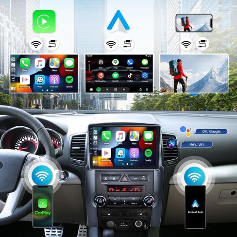 4G+64G 8-Core Car Radio Stereo for KIA Sorento 2011 2012 with Wireless CarPlay Android Auto 10.1" IPS Touch Screen Android 13 Car Stereo with DSP Bluetooth 5.0 GPS Navigation FM Radio HD Backup Camera in Saudi Arabia