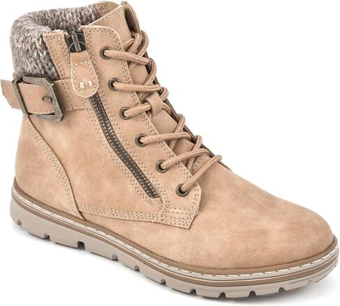 CLIFFS BY WHITE MOUNTAIN Shoes Kelsie Women's Lace-up Hiker Style Bootie in Saudi Arabia
