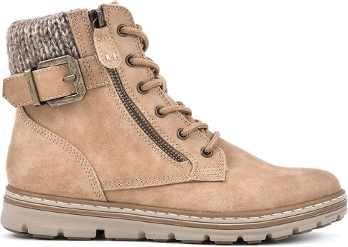 CLIFFS BY WHITE MOUNTAIN Shoes Kelsie Women's Lace-up Hiker Style Bootie in Saudi Arabia