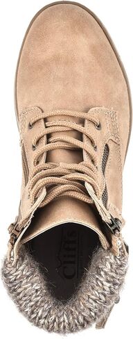 CLIFFS BY WHITE MOUNTAIN Shoes Kelsie Women's Lace-up Hiker Style Bootie in Saudi Arabia