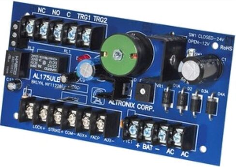 شاحن إمداد الطاقة Altronix AL175ULB، 2 مخرجات PTC فئة 2، 12/24VDC، 1.75 أمبير، لوحة in Kuwait