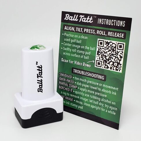 Cactus Golf Ball Stamp, Golf Ball Stamper, Self-Inking Golf Ball Stamp Markers, Reusable Golf Ball Marking Tool to Identify Golf Balls, Golfer Gift Golfing Accessories in Saudi Arabia