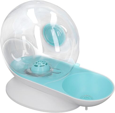 Cat Drinking Fountain, Snail Shaped Pet Water Dispenser Bowl with Fixed Water Level Large Capacity 2.8L for Medium Large Pets (Pink) in Saudi Arabia