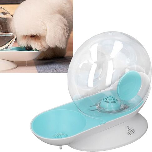 Cat Drinking Fountain, Snail Shaped Pet Water Dispenser Bowl with Fixed Water Level Large Capacity 2.8L for Medium Large Pets (Pink) in Saudi Arabia