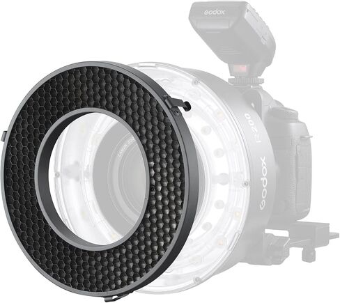 Godox R200 Ring Flash Head with Bag Compatible for AD200/AD200Pro Flash Strobe Speedlite Monolight, 200Ws High Power for Outdoor Portrait Shooting and Wedding Shooting in Kuwait