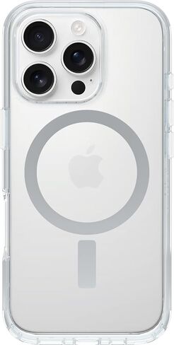 حافظة OtterBox iPhone 16 Pro Symmetry Series - أسود (يتم الشحن في حقيبة من البوليستر، مثالية لعملاء الأعمال) in Saudi Arabia