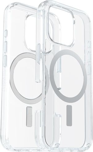 حافظة OtterBox iPhone 16 Pro Symmetry Series - أسود (يتم الشحن في حقيبة من البوليستر، مثالية لعملاء الأعمال) in Saudi Arabia