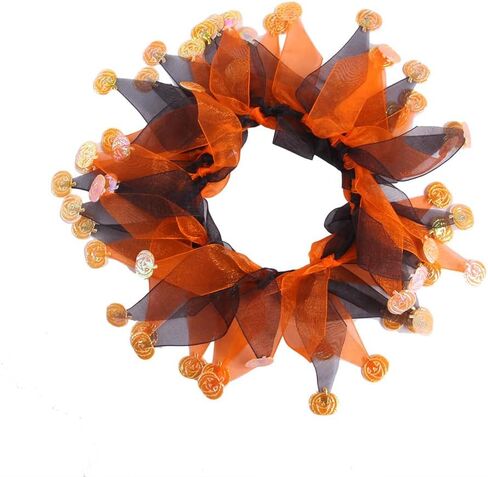 Elegant little tail 1PCS Dog Halloween Costume - Dog Cat Pumpkin Tutu Collar Dog with Halloween Pumpkin Patterns Pet Tutu Collar Suit Pet Halloween Costume for Cats Small Medium Dogs in Saudi Arabia