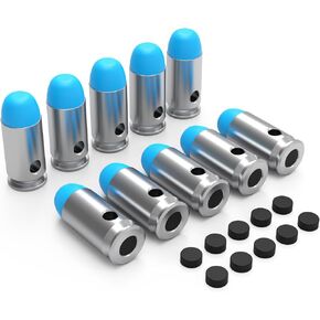 Pro 45ACP خرطوشة تدريب السلامة، أغطية دائرية للتدريب على الحرائق الجافة قريبة من الوزن الحقيقي، 10 قطع