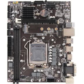H310 LGA 1151 Motherboard, Micro ATX DDR4 Motherboard Supports 8th 9th Generation for Lvy Bridge for , SATA 6Gbs, NVME M.2, DVI, VGA, USB 3.0