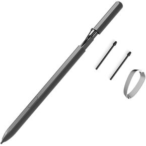 EMR Pen for Remarkable 2 with Tips Cartidge, Digital Replacement Pen for Remarkable 2 Stylus Alternative Marker, 4096 Pressure Sensitivity, Palm Rejection, Tilt Support with Pen Tips